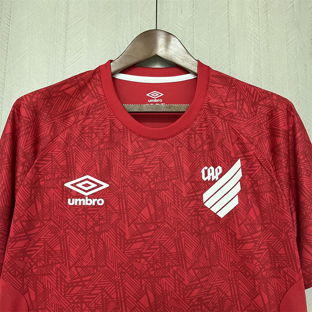 2024/25 Atlético Paranaense Pre-match training Red jersey Fan Version