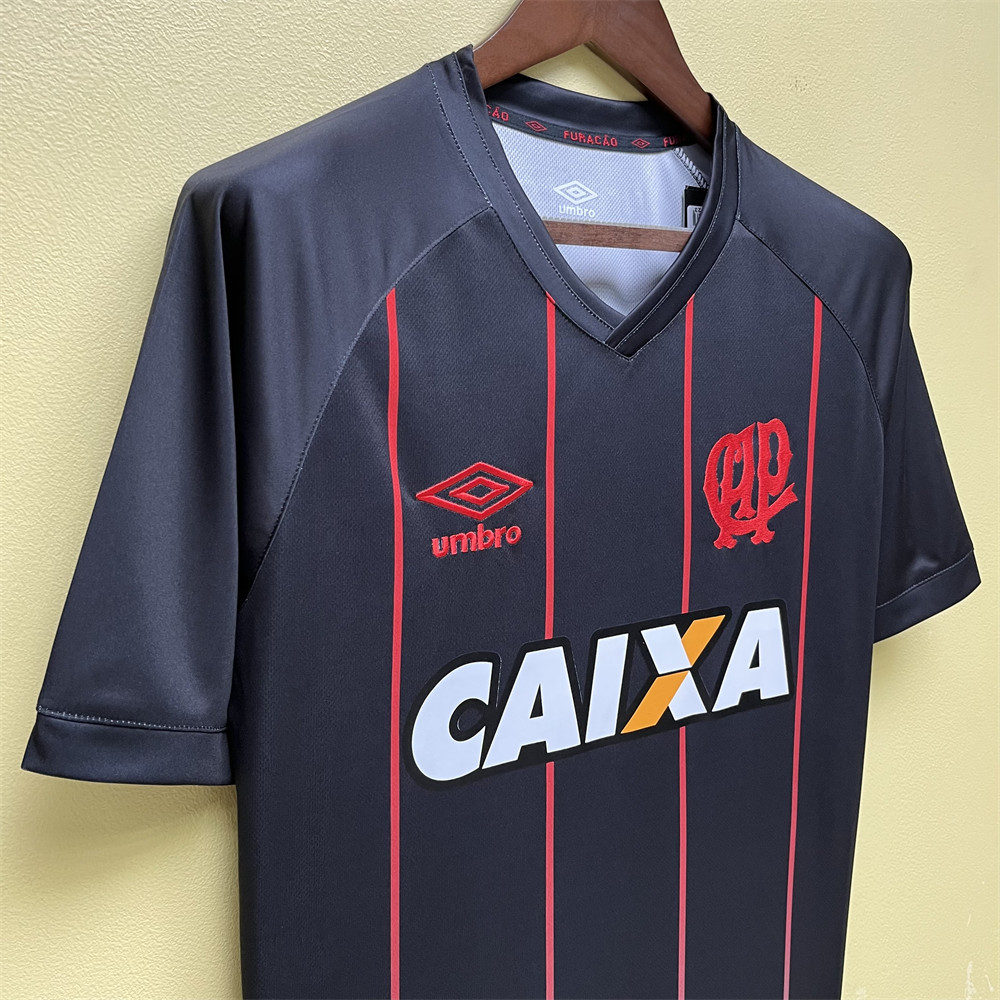 Retro 2016/17 Atlético Paranaense commemorative edition black jersey Fan Version