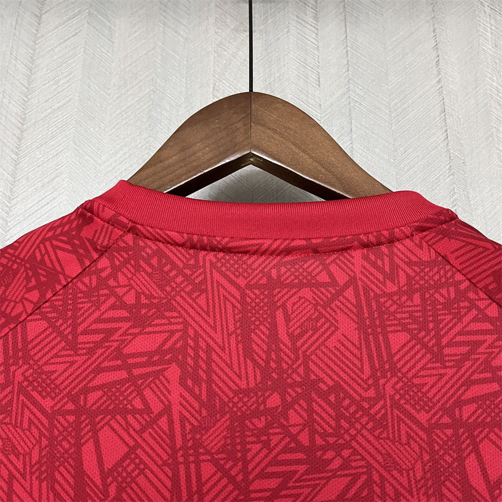 2024/25 Atlético Paranaense Pre-match training Red jersey Fan Version