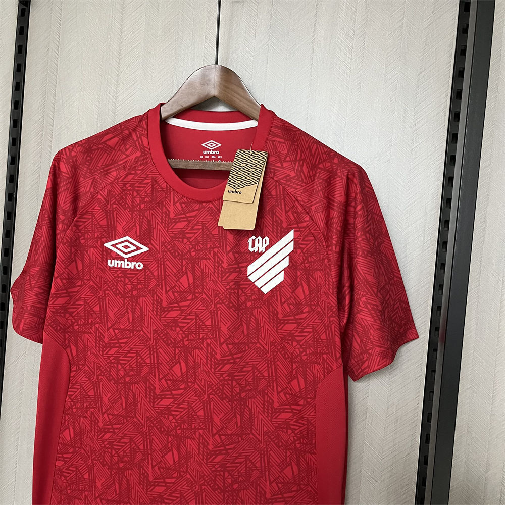 2024/25 Atlético Paranaense Pre-match training Red jersey Fan Version
