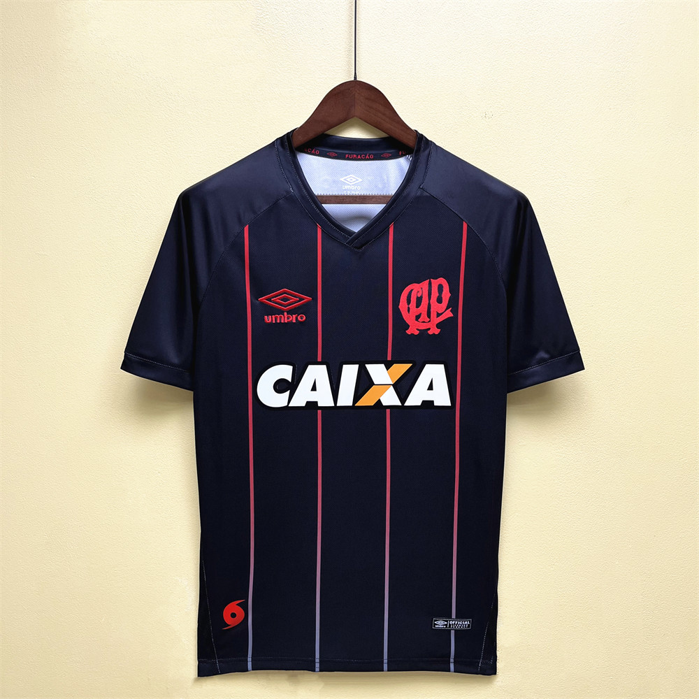 Retro 2016/17 Atlético Paranaense commemorative edition black jersey Fan Version