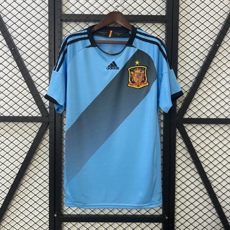 Retro Spain 2012 Away jersey Fan Version
