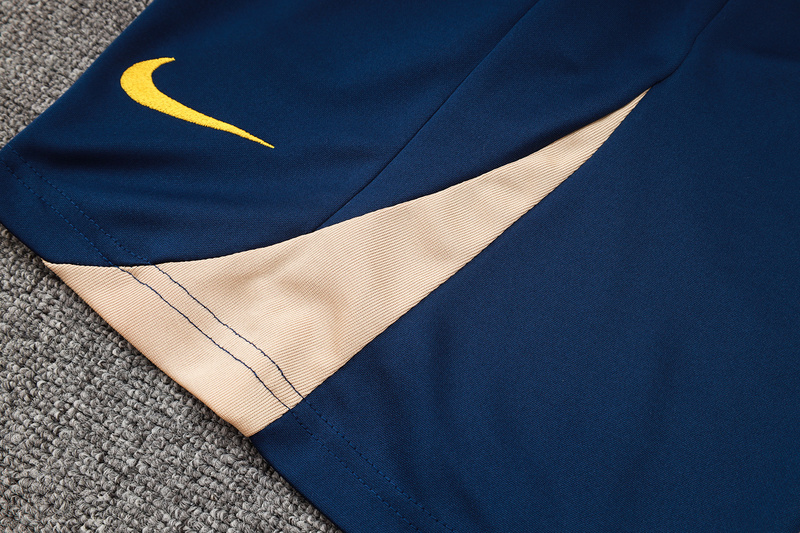 24/25 Barcelona royal blue raining Set Shirt and Shorts
