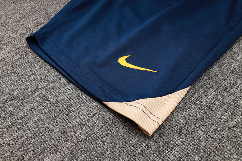 24/25 Barcelona royal blue raining Set Shirt and Shorts