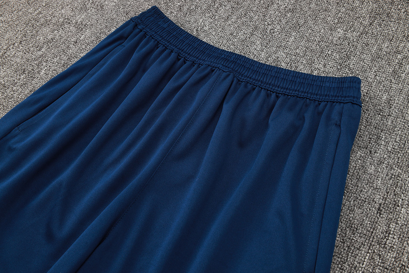 24/25 Barcelona royal blue raining Set Shirt and Shorts