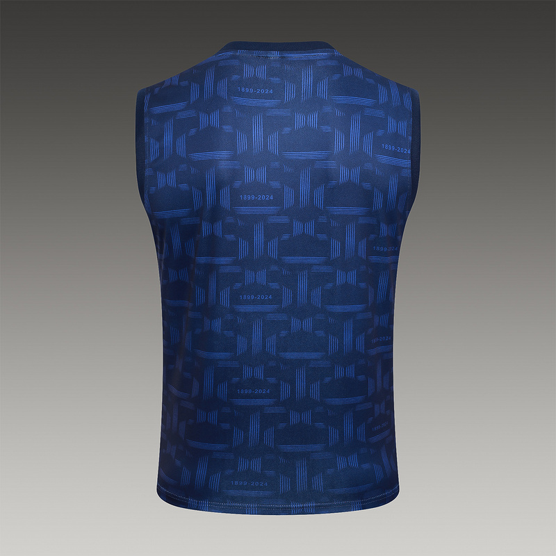 24/25 Barcelona royal blue raining Set Shirt and Shorts