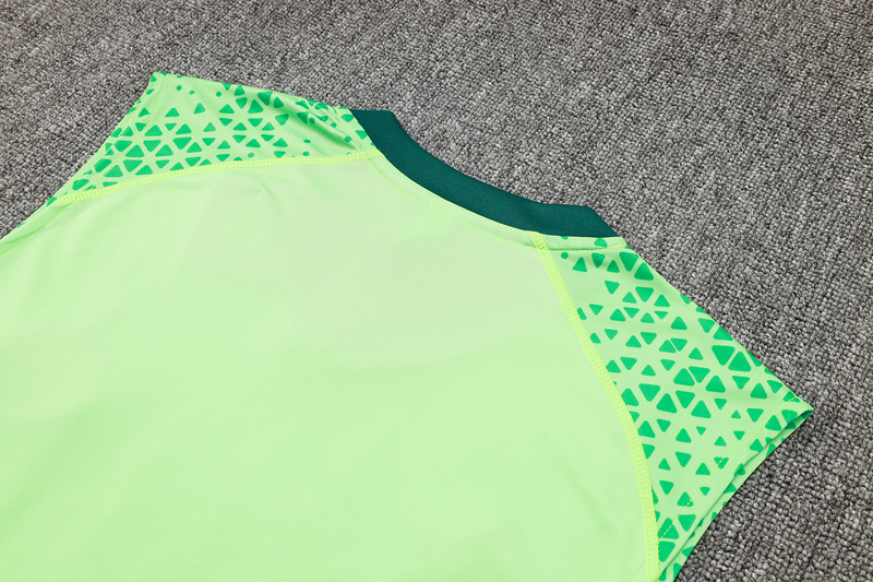 24/25 Palmeiras Green raining Set Shirt and Shorts