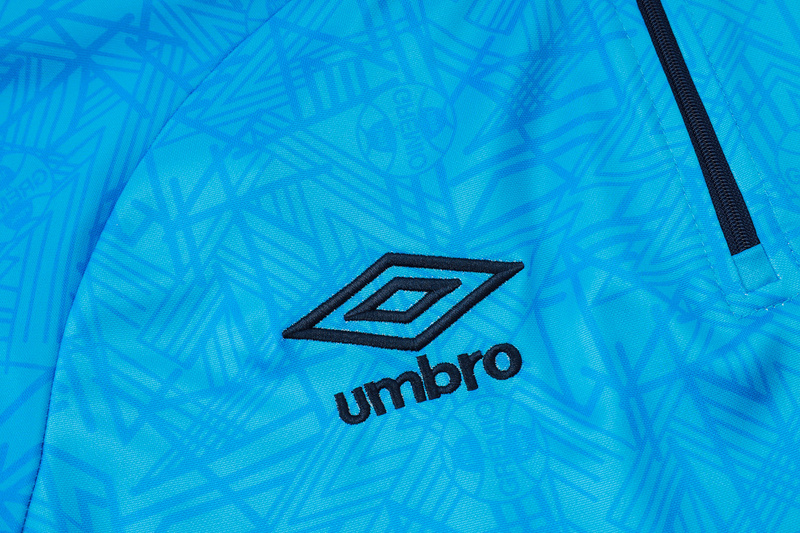 24/25 Grêmio Foot-Ball Porto Alegrense Take blue Long-sleeved half-pull training kit Football team kit