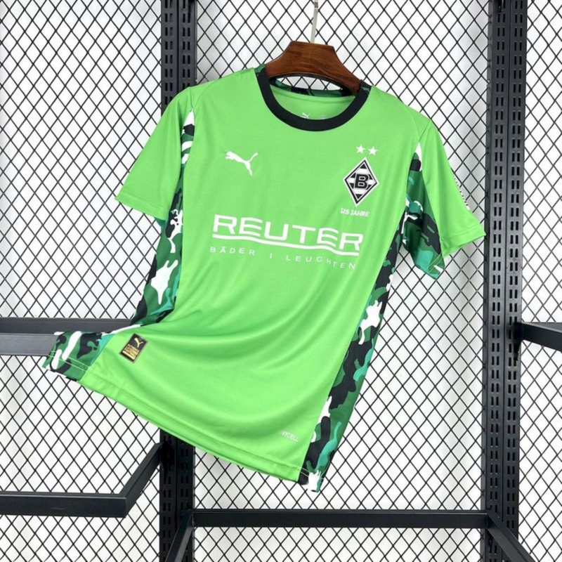 2025/26 Borussia Mönchengladbach Away Jersey Fan Version