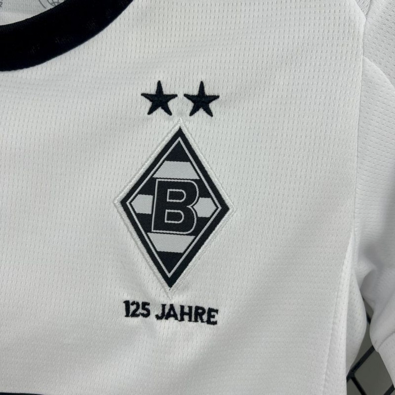2025/26 Borussia Mönchengladbach Home jersey kids Kits size: 16-28
