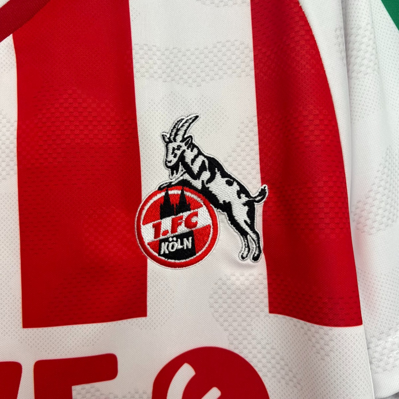 2025/26 FC Köln Home jersey Fan version