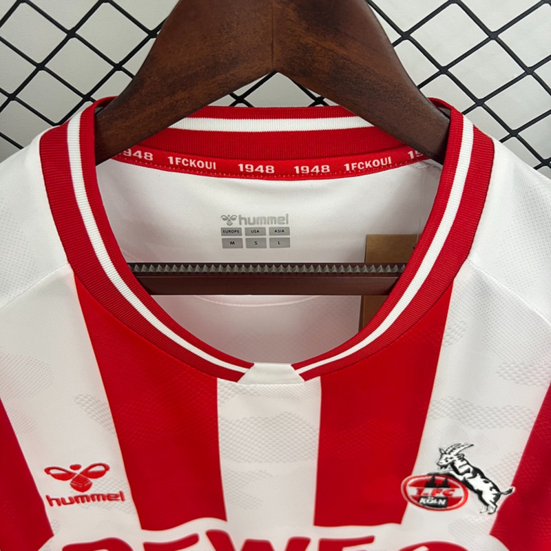 2025/26 FC Köln Home jersey Fan version