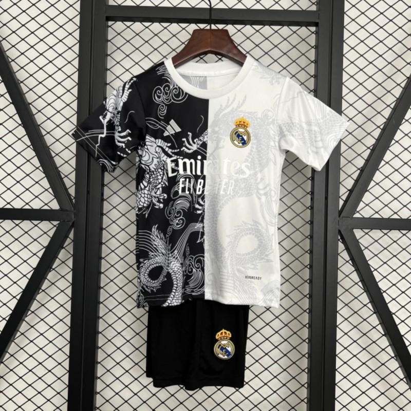 25/26 Real Madrid Special Edition jersey kids Kits size: 16-28