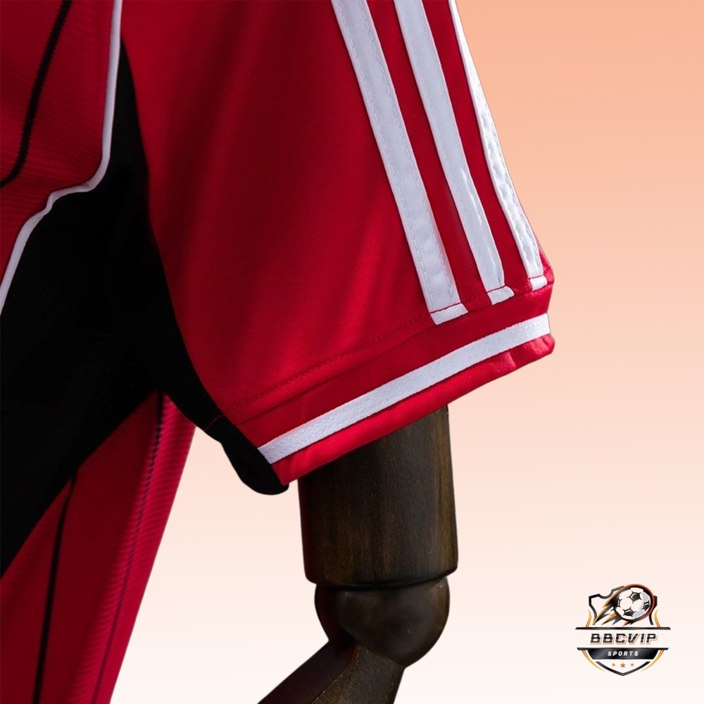2025/26 Manchester United US Pack Full-Button Baseball Red jersey Fan version
