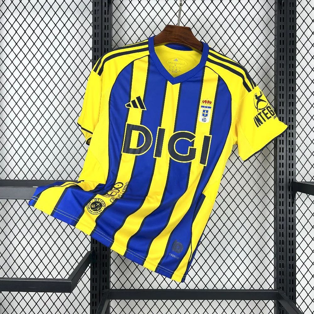 2025/26 Real Oviedo Second Away Jersey Fan Version