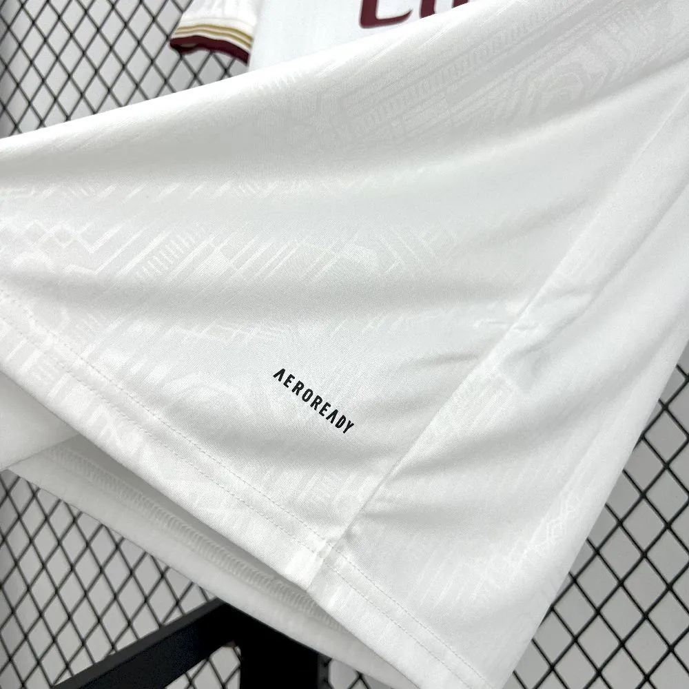 2025/26 Arsenal Second Away White jersey Fan version
