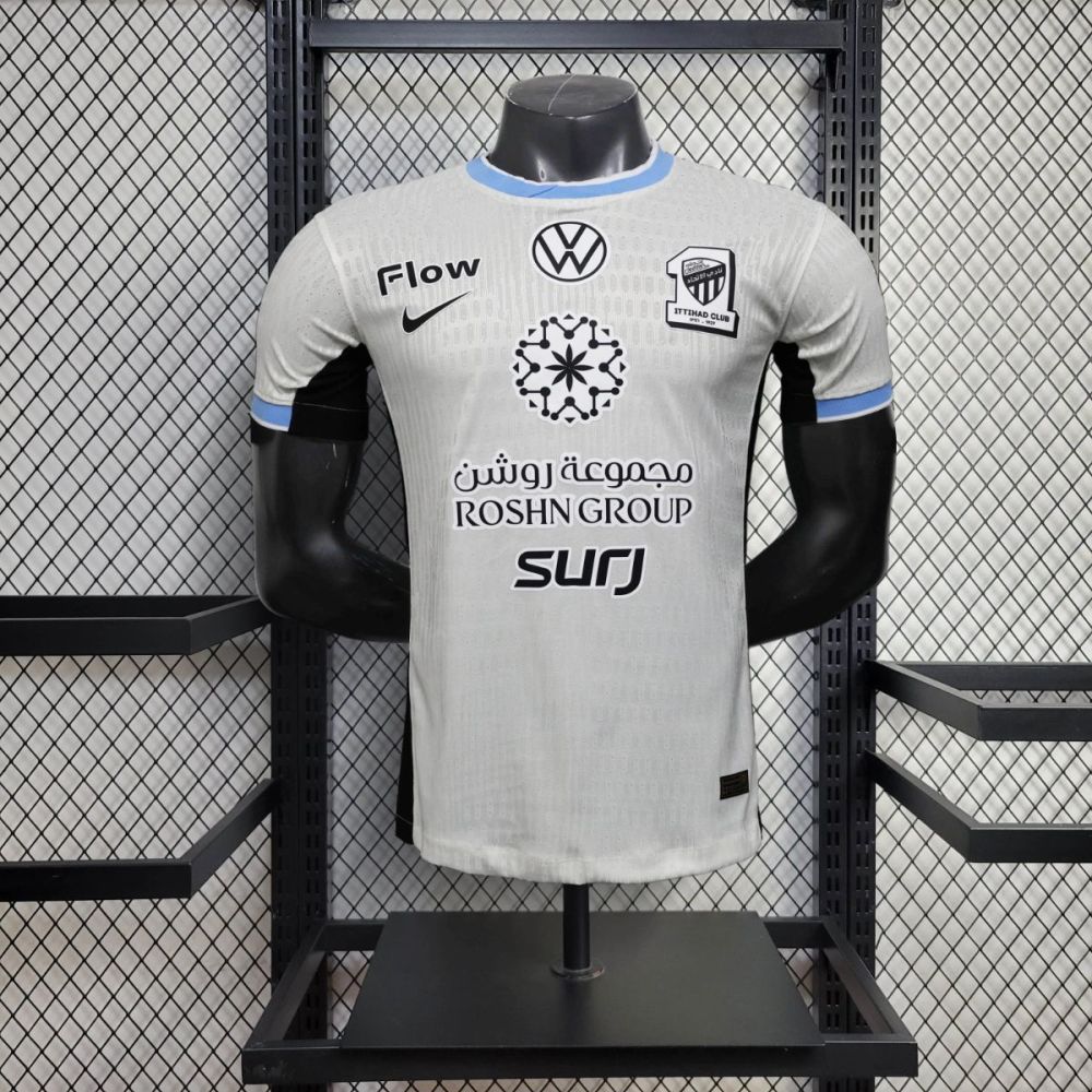 2025/26 Al-Ittihad Jeddah White jersey Player Version
