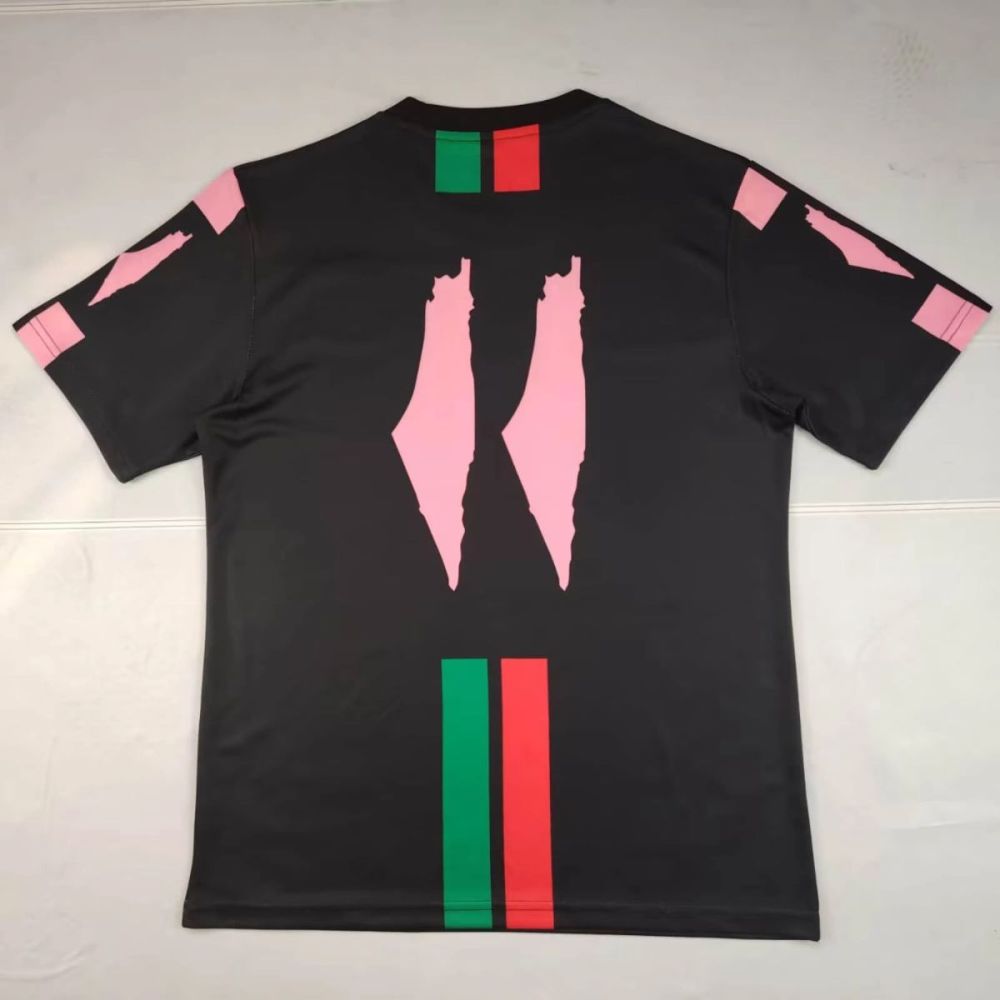2025/26 CD Palestino Special Edition Black Jersey Fan Version