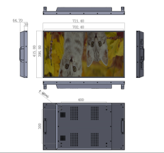 32-inch window smart display terminal