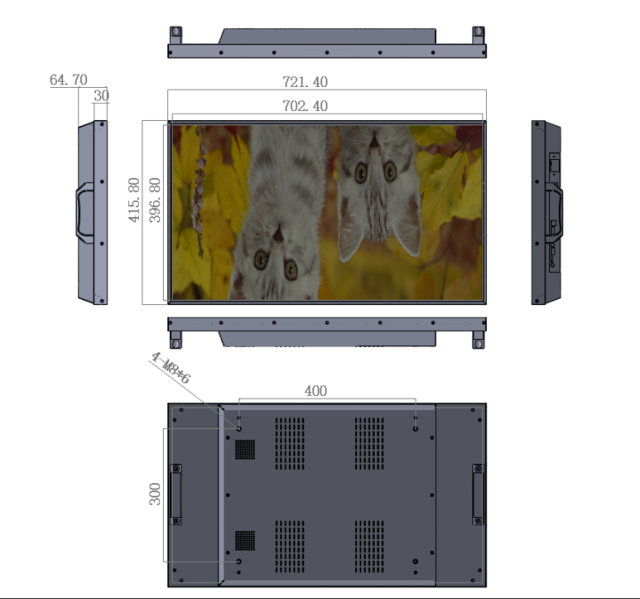 32-inch window smart display terminal