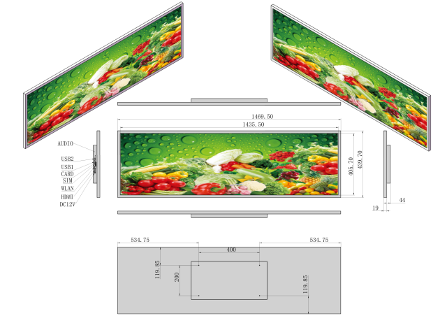 58.4 inchesSpecifications