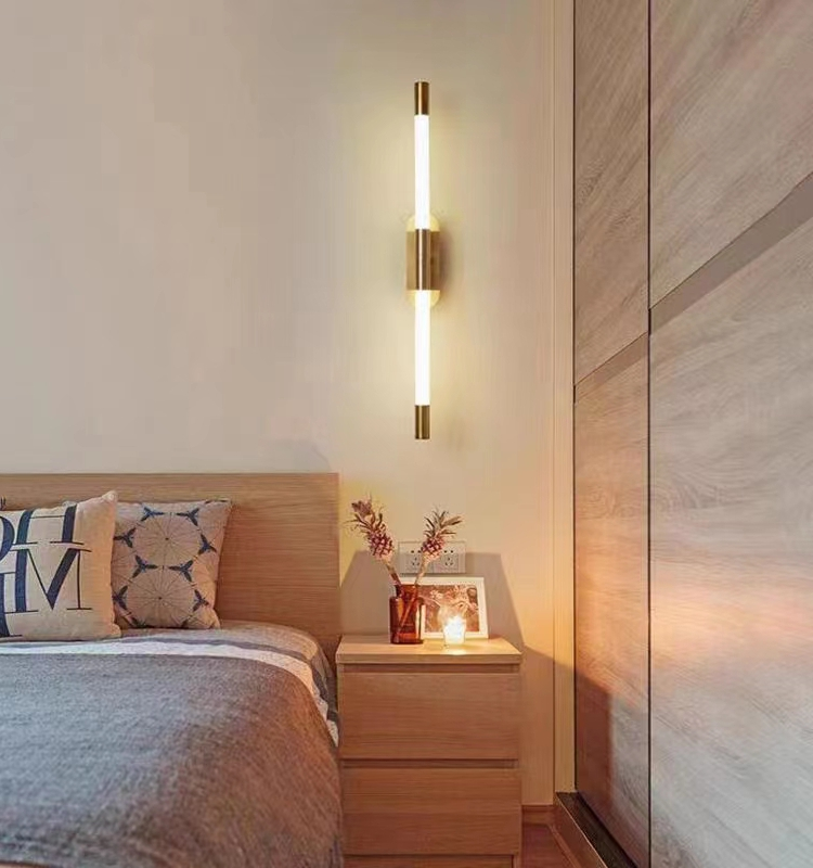 Dawn Pillar LED wall light