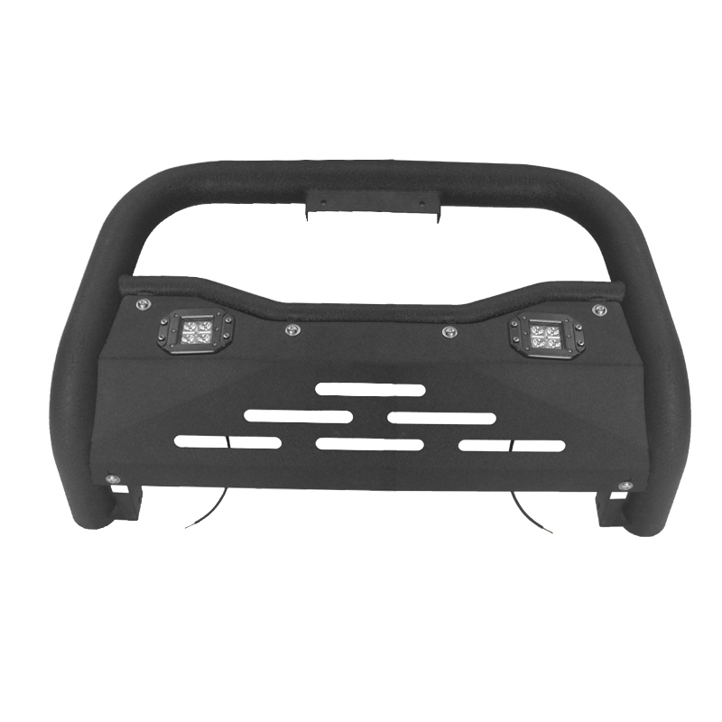 Factory Directly Wholesale with 2 LED Lights 4X4 Truck Front Bumper Nudge Bar for Hilux Ranger D-Max Bt-50