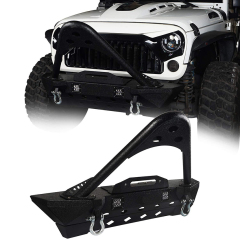 4X4 Accessories Factory Made Car Front Bumper Bull Bar Guard Truck Front Protector Guard for Jeep Wrangler Jk Jl