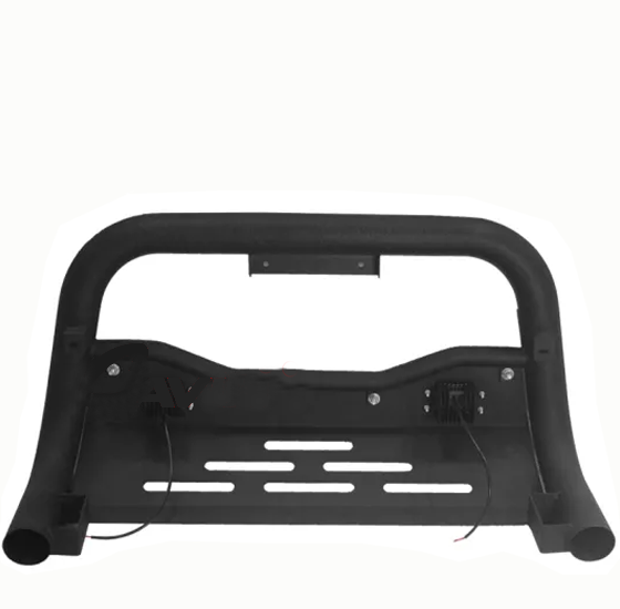 Factory Directly Wholesale with 2 LED Lights 4X4 Truck Front Bumper Nudge Bar for Hilux Ranger D-Max Bt-50