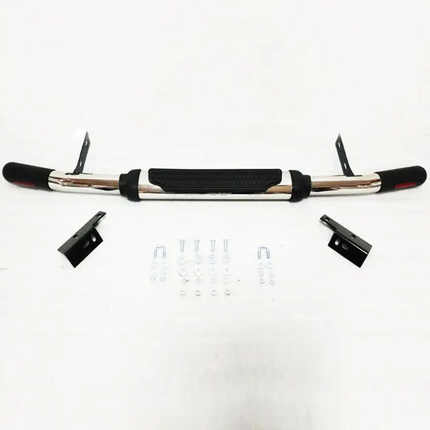 High Quality Car Spare Accessories Stainless Steel Rear Bumper Guard Fit Hilux Vigo Prado Fj120