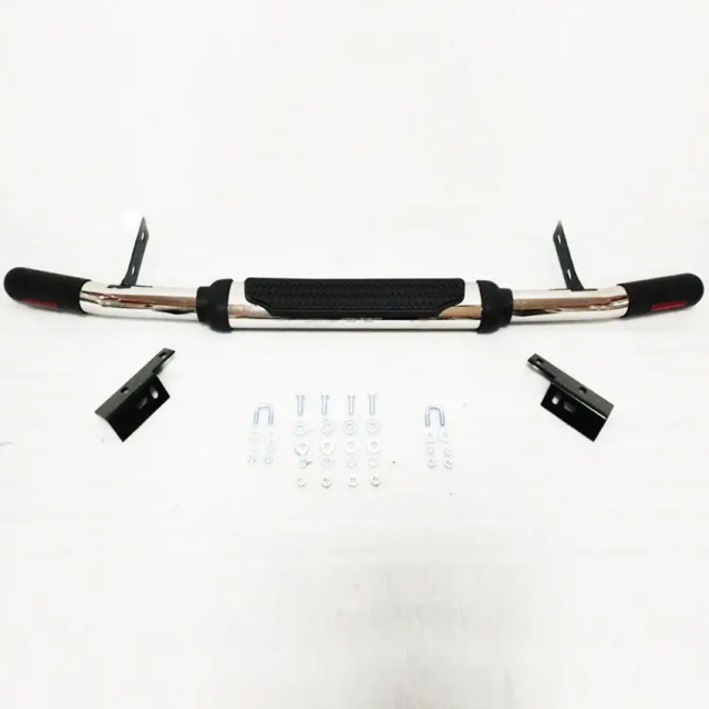 High Quality Car Spare Accessories Stainless Steel Rear Bumper Guard Fit Hilux Vigo Prado Fj120