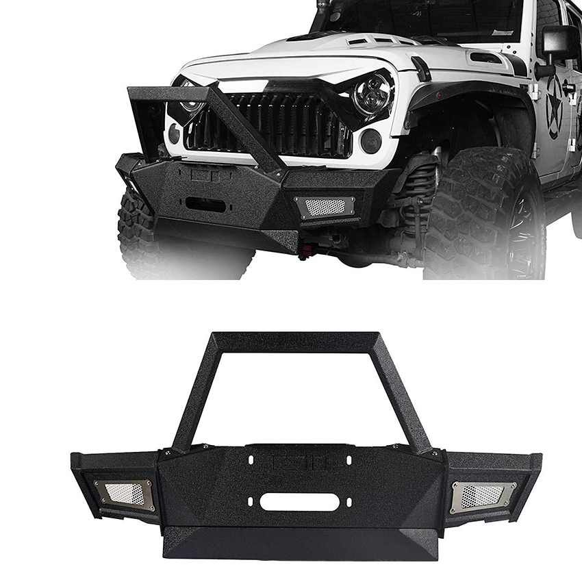 Pump Tyrant Front Bumper Truck Steel Bull Bar for Wrangler Jk 2007-2017