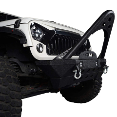 4X4 Accessories Factory Made Car Front Bumper Bull Bar Guard Truck Front Protector Guard for Jeep Wrangler Jk Jl
