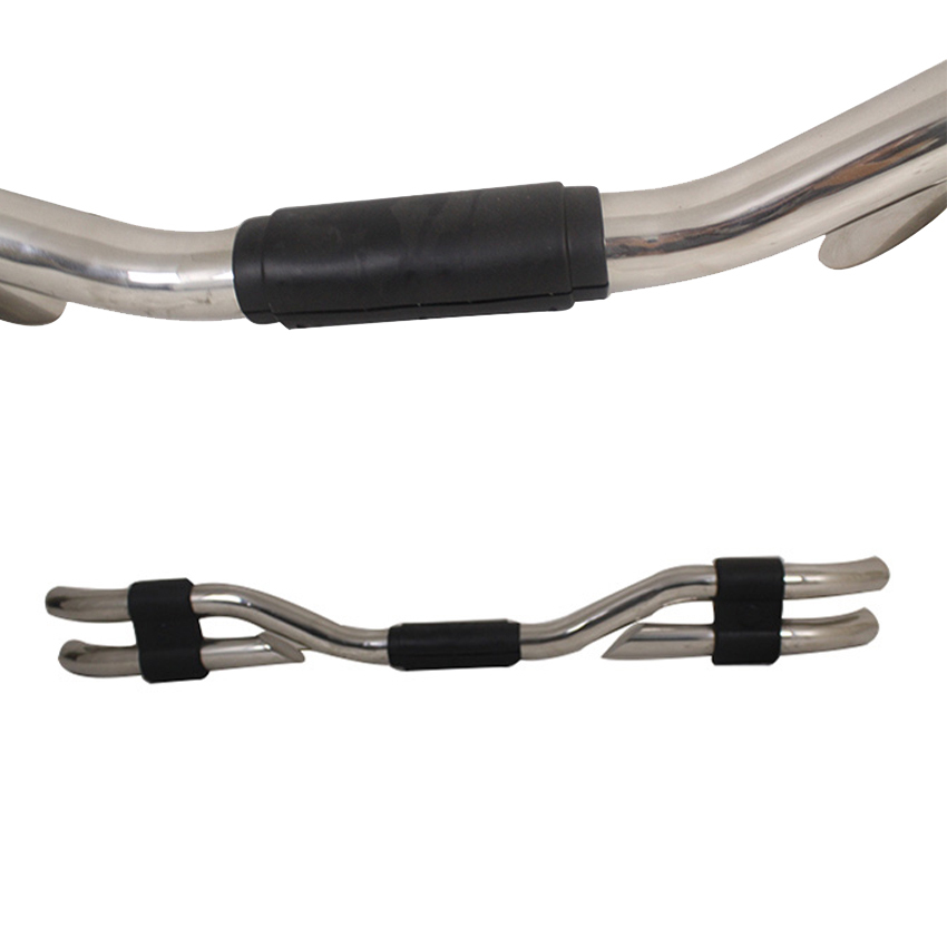 4X4 off-Road High Quality Spare Parts Stainless Steel Rear Bumper Rear Nudge Bar for Hilux Vigo