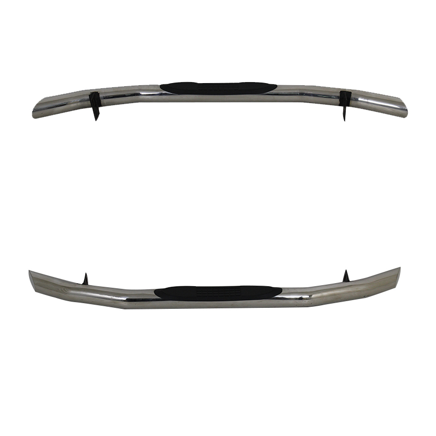Factory Direct Wholesale 4X4 Car Accessories Stainless Steel Rear Bumper for Hilux Vigo Prado Fj120