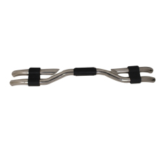 4X4 off-Road High Quality Spare Parts Stainless Steel Rear Bumper Rear Nudge Bar for Hilux Vigo