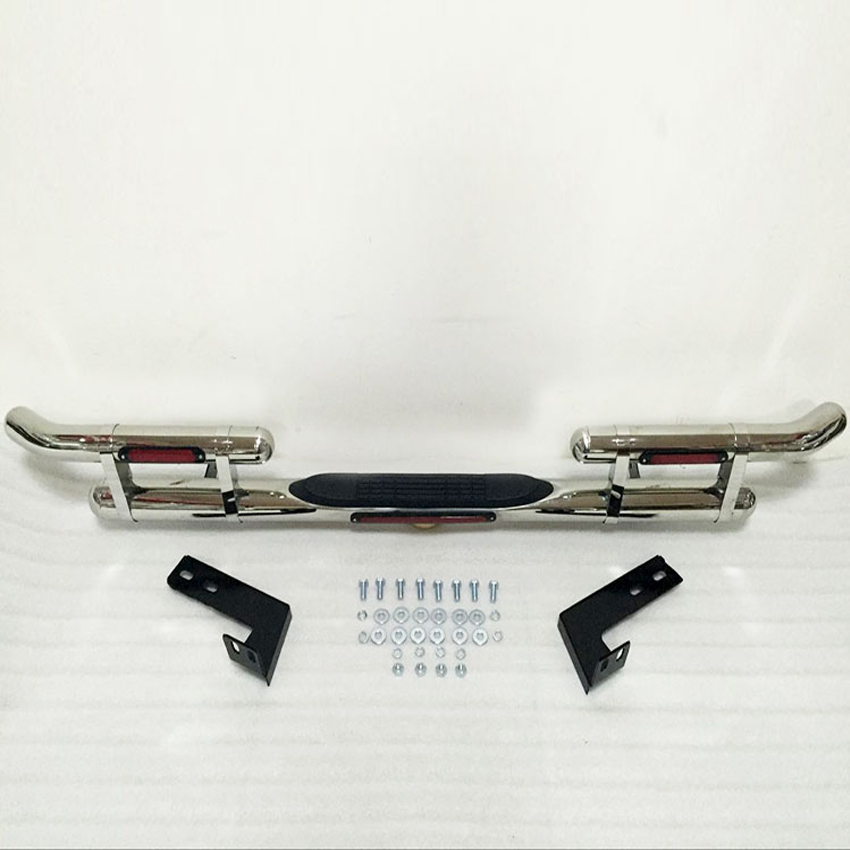 Factory Wholesale Price Good Quality 201 Stainless Steel Rear Guard Rear Bumper Bar for Hilux Vigo