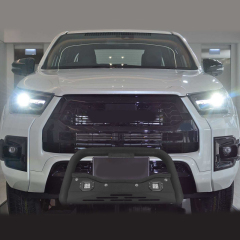 Factory Directly Wholesale with 2 LED Lights 4X4 Truck Front Bumper Nudge Bar for Hilux Ranger D-Max Bt-50