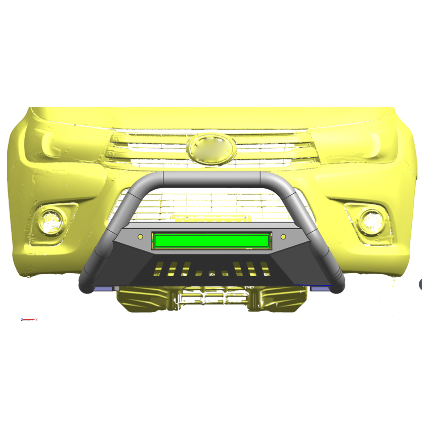 Pickup Truck 4X4 Auto Parts Nudge Bar Front Bumper Grille Guard for Hilux Revo Vigo Ranger D-Max Bt50