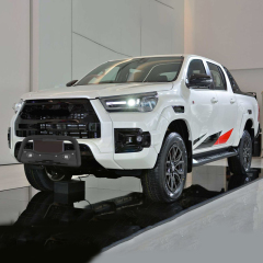 Factory Directly Wholesale with 2 LED Lights 4X4 Truck Front Bumper Nudge Bar for Hilux Ranger D-Max Bt-50