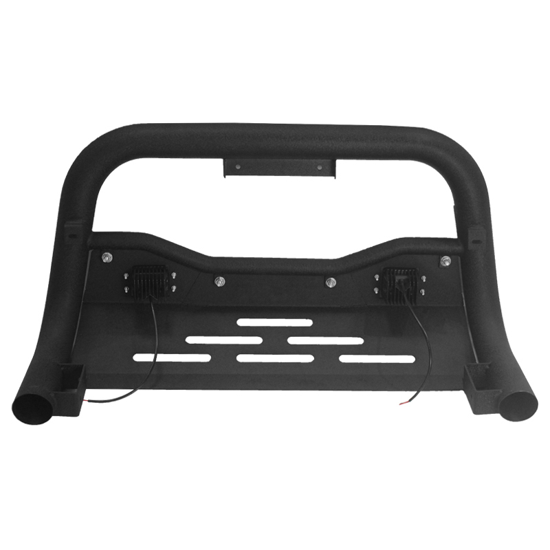 Factory Directly Wholesale with 2 LED Lights 4X4 Truck Front Bumper Nudge Bar for Hilux Ranger D-Max Bt-50