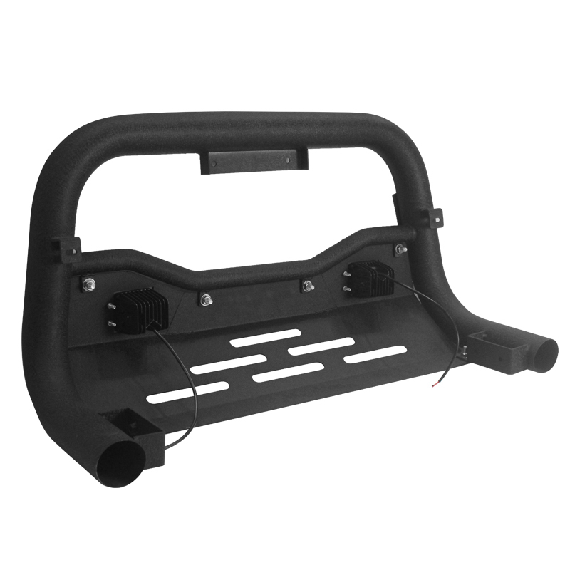 Factory Directly Wholesale with 2 LED Lights 4X4 Truck Front Bumper Nudge Bar for Hilux Ranger D-Max Bt-50