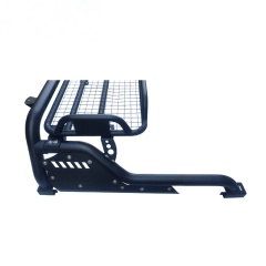 Good Quality Iron Steel Pickup Truck Rear Roll Bar with Basket Rack Universal for Hilux Ranger Dmax Pickup Trucks