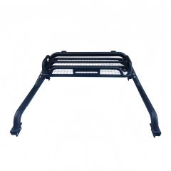 Good Quality Iron Steel Pickup Truck Rear Roll Bar with Basket Rack Universal for Hilux Ranger Dmax Pickup Trucks