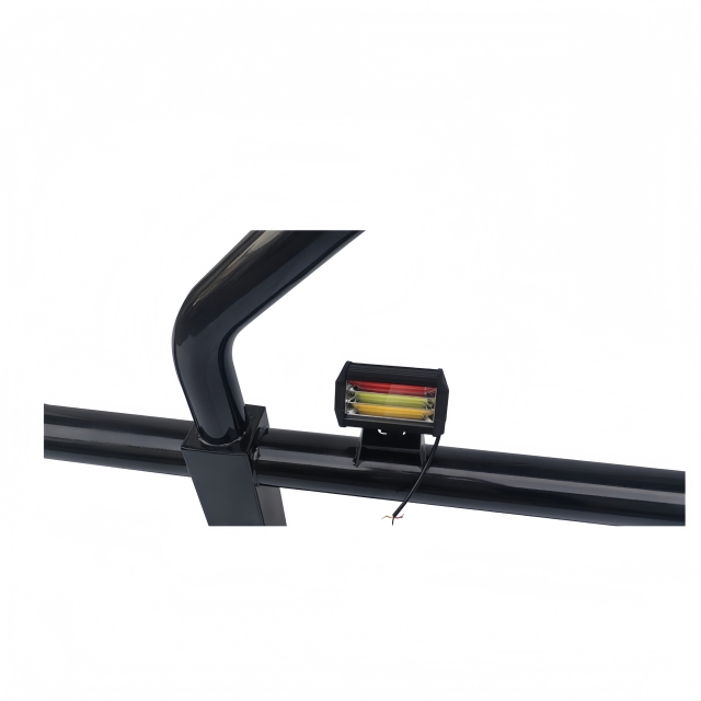 Heavy Duty Truck Iron Steel Deer Guard Heavy Truck Grille Guard Front Bumper Deer Guard with Lights for Volvo Semi Truck
