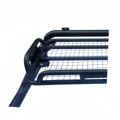 Good Quality Iron Steel Pickup Truck Rear Roll Bar with Basket Rack Universal for Hilux Ranger Dmax Pickup Trucks