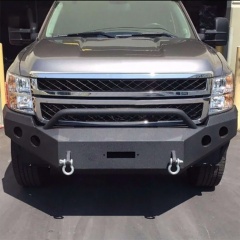 Youngsoul Auto Accessories Steel Bull Bar Nudge Bar Front Bumper for Pickup 07-15 Silverado 2500