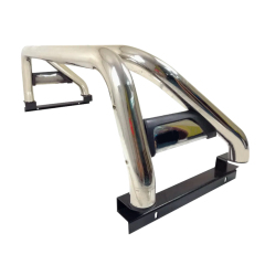 Wholesale Pickup Truck 4X4 Auto Parts Stainless Steel Sport Roll Bar Universal for Toyota Hilux Vigo Revo Rocco Isuzu D-Max