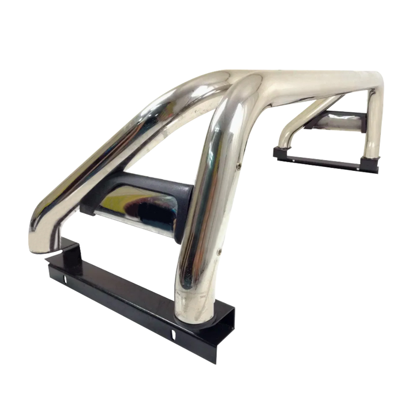Wholesale Pickup Truck 4X4 Auto Parts Stainless Steel Sport Roll Bar Universal for Toyota Hilux Vigo Revo Rocco Isuzu D-Max
