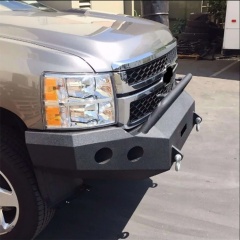 Youngsoul Auto Accessories Steel Bull Bar Nudge Bar Front Bumper for Pickup 07-15 Silverado 2500